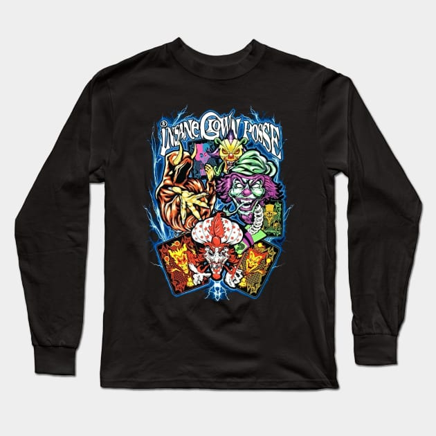 Card Game Long Sleeve T-Shirt by Michelle Hoefener 